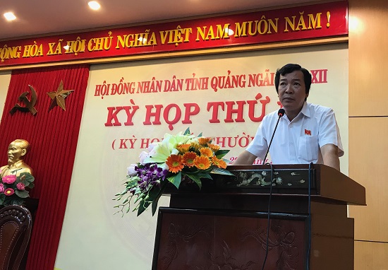 HĐND tỉnh Quảng Ngãi họp bất thường thông qua nhiều nội dung quan trọng - Ảnh 2
