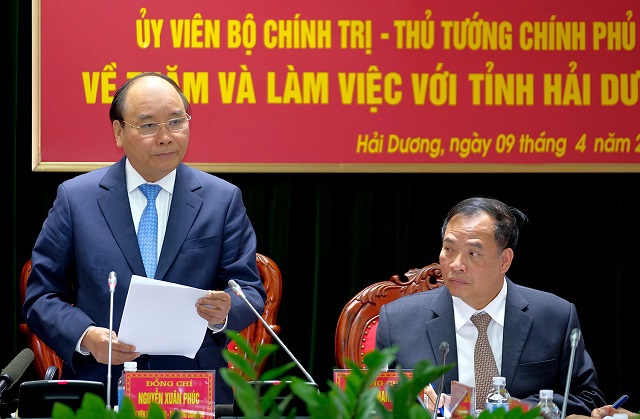 Thủ tướng: Nghiên cứu xây dựng Hải Dương thành TP trực thuộc Trung ương, kết nối Hà Nội và Hải Phòng - Ảnh 1