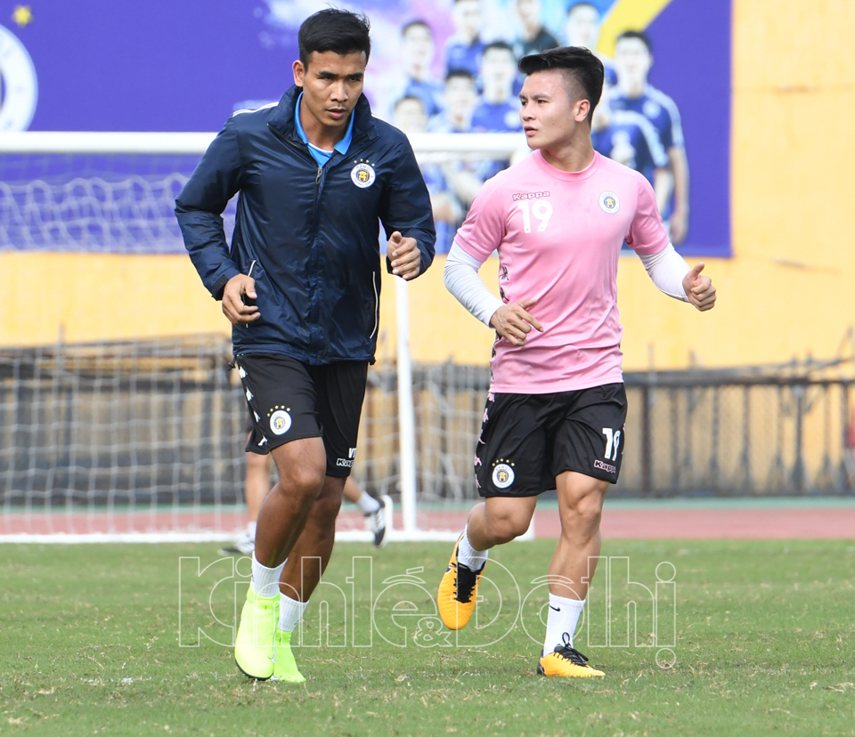 [Ảnh] Quang Hải và Đình Trọng chấn thương, bỏ ngỏ khả năng ra sân ở trận Siêu cup Quốc gia 2019 - Ảnh 6