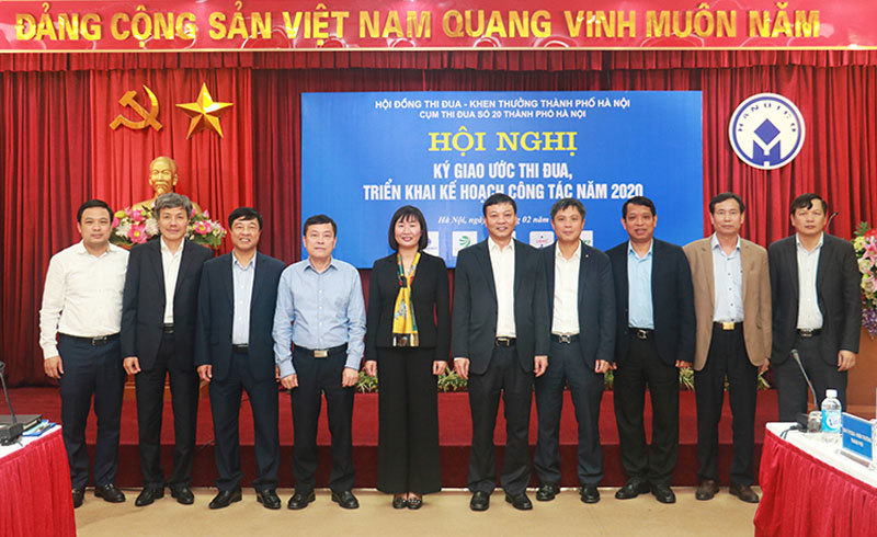 Hà Nội: Cụm thi đua số 20 ký kết giao ước thi đua năm 2020 - Ảnh 3