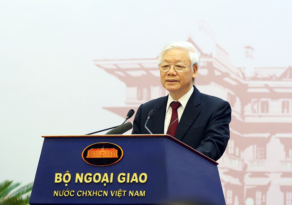 Phát biểu của Tổng Bí thư Nguyễn Phú Trọng tại Hội nghị Ngoại giao lần thứ 30 - Ảnh 1