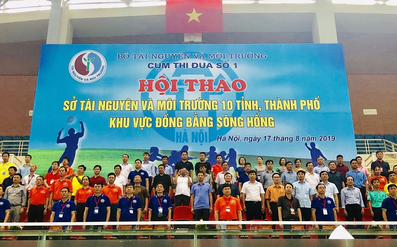 Khai mạc Hội thao Cụm thi đua số I – Bộ Tài nguyên và Môi trường - Ảnh 1