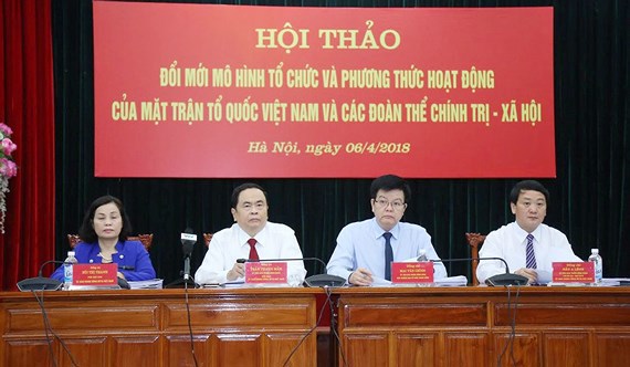 Đề xuất 4 phương án đổi mới mô hình tổ chức chính trị-xã hội - Ảnh 1