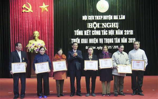 Hội Cựu TNXP huyện Gia Lâm: Nhiều hoạt động giúp hội viên vượt khó - Ảnh 1