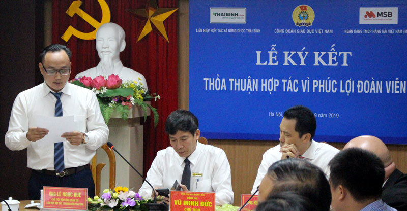 Liên hiệp HTX Nông dược Thái Bình giảm 30% các sản phẩm cho đoàn viên ngành Giáo dục - Ảnh 2