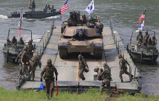 Mỹ và Hàn Quốc dừng vô thời hạn 2 chương trình huấn luyện quân sự - Ảnh 1