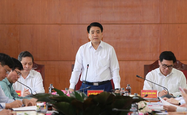 Chủ tịch Nguyễn Đức Chung: Ưu tiên hạ tầng để xây dựng nông thôn mới ở huyện Mê Linh - Ảnh 1