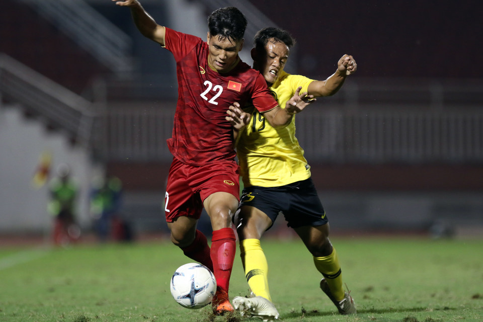 Việt Nam thắng may mắn trước Malaysia tại giải U18 Đông Nam Á 2019 - Ảnh 1