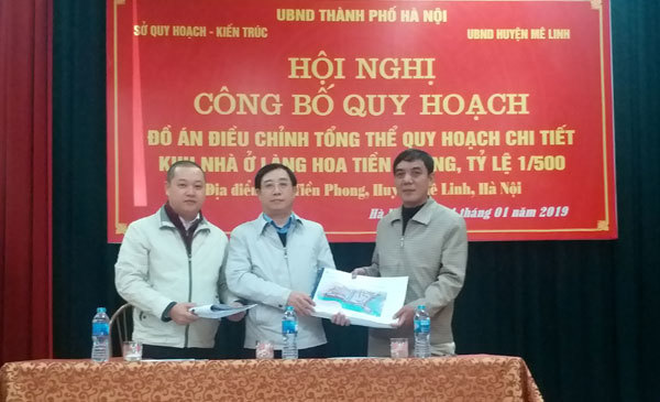 Điều chỉnh quy hoạch chi tiết khu nhà ở làng hoa huyện Mê Linh - Ảnh 1