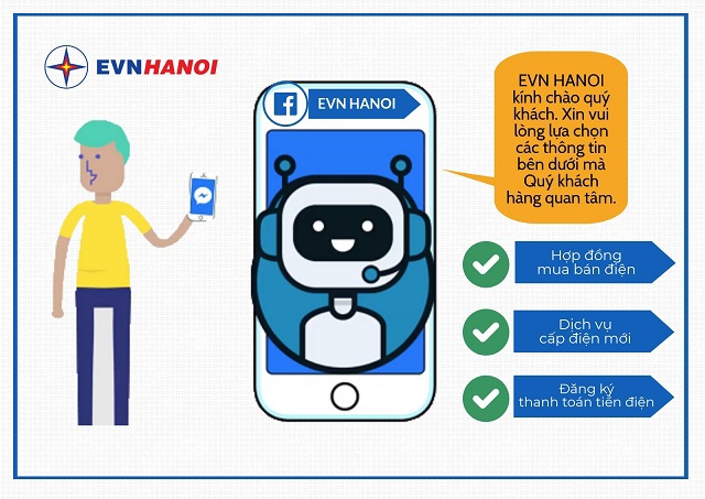 EVN HANOI tiếp tục phát triển trí tuệ nhân tạo trong chăm sóc khách hàng - Ảnh 1