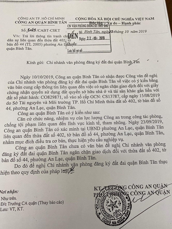 Bài học chậm trễ cấp “sổ đỏ” tại TP.HCM: Quận Bình Tân đang thách thức dư luận, “phớt lờ” chỉ đạo của Ban Tiếp công dân Thành phố - Ảnh 2