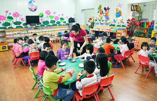 Chính sách hỗ trợ ăn trưa đối với trẻ em mẫu giáo - Ảnh 1