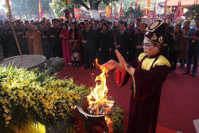 Lãnh đạo Đảng, Nhà nước dâng hương tại lễ kỷ niệm 1980 năm khởi nghĩa Hai Bà Trưng - Ảnh 3