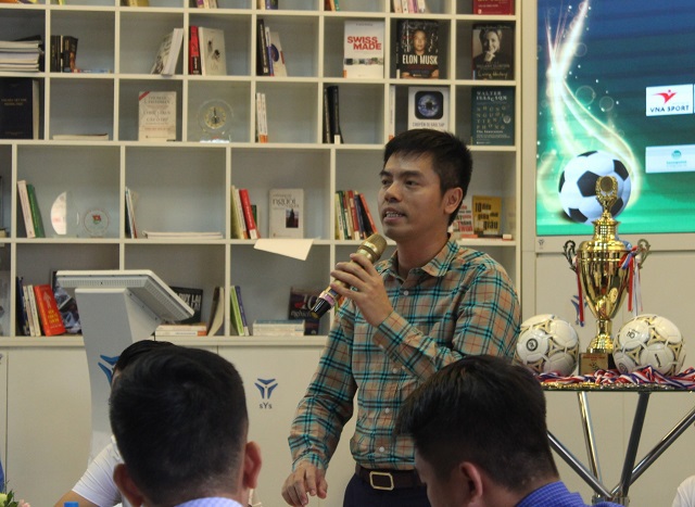 Ra mắt giải bóng đá doanh nghiệp trẻ Hà Nội mở rộng “Vì cộng đồng 2019” - Ảnh 1