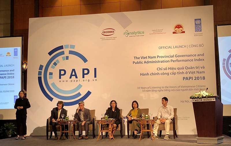 Công bố chỉ số PAPI 2018: Người dân hài lòng với dịch vụ công căn bản - Ảnh 2