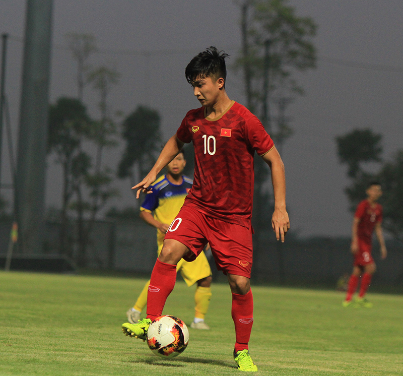 Martin Lo kiến tạo, U23 Việt Nam có chiến thắng trước U18 Việt Nam - Ảnh 7