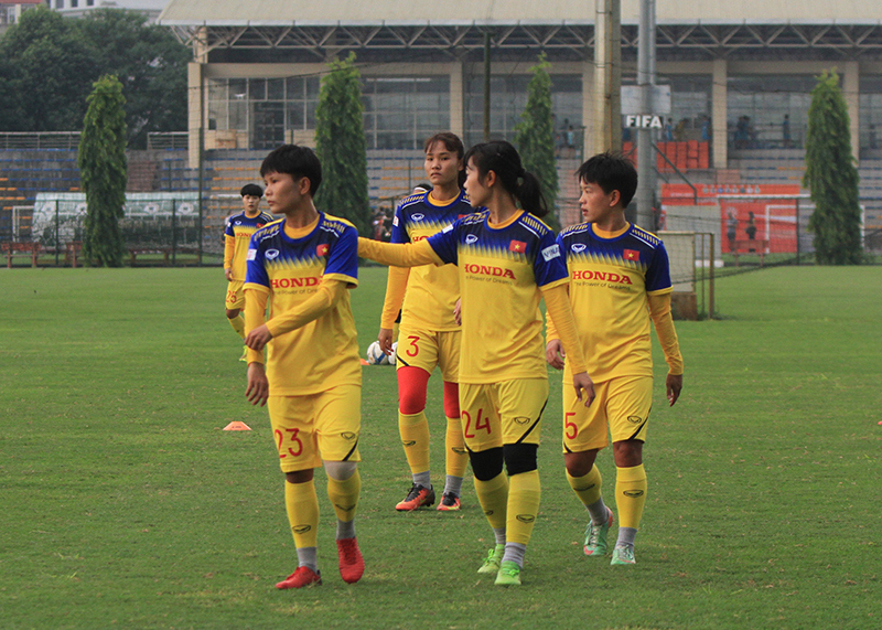 Đội tuyển nữ Quốc gia tích cực tập luyện, sẵn sàng chinh phục vị trí số 1 Đông Nam Á - Ảnh 3