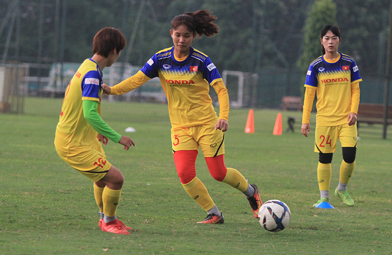 Đội tuyển nữ Quốc gia tích cực tập luyện, sẵn sàng chinh phục vị trí số 1 Đông Nam Á - Ảnh 9