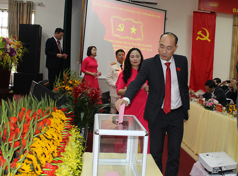 Quận Hoàng Mai: Tổ chức Đại hội điểm tại Đảng bộ phường Đại Kim - Ảnh 1