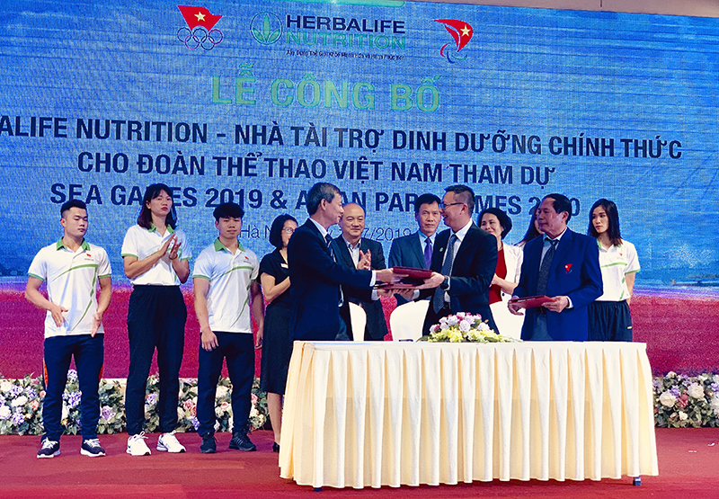 Tài trợ dinh dưỡng cho vận động viên Việt Nam tham dự Sea Games 2019 và Para Games 2020 - Ảnh 1