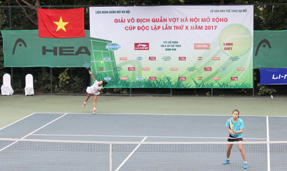 Khai mạc giải Vô địch Quần vợt Hà Nội mở rộng lần thứ X - Ảnh 2