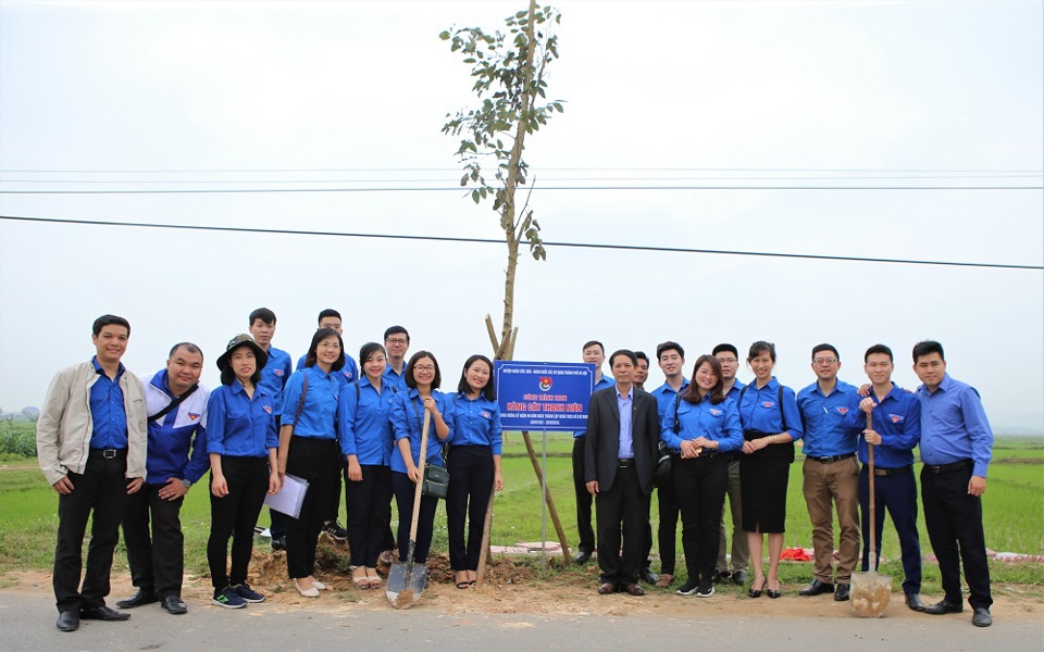 Nhiều hoạt động thiết thực của thanh niên Thủ đô tại huyện Sóc Sơn - Ảnh 2