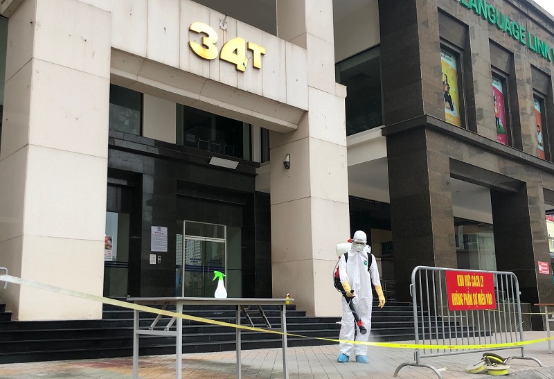 Quận Cầu Giấy: Phong tỏa tòa nhà 34T do phát hiện 1 phụ nữ dương tính với SARS-CoV-2 - Ảnh 5