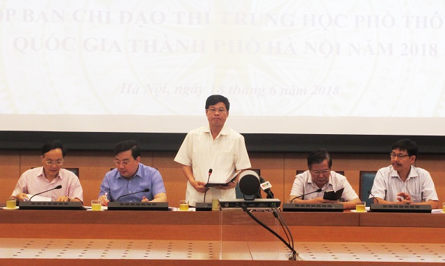 Thi THPT quốc gia 2018: Hà Nội sẽ kiểm tra, kiểm soát cả cán bộ coi thi - Ảnh 1