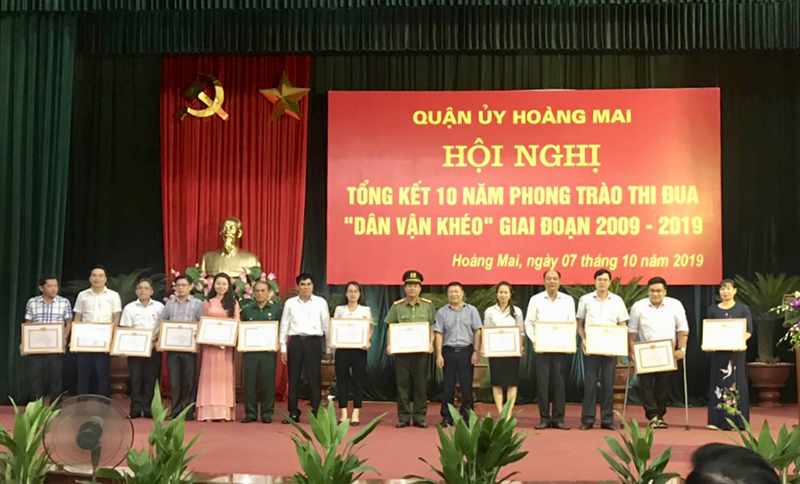 Hoàng Mai: “Dân vận khéo” để phát triển sản xuất, thoát nghèo bền vững - Ảnh 1