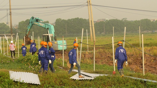 Phú Xuyên bàn giao mặt bằng sạch thực hiện dự án TBA 110Kv - Ảnh 2