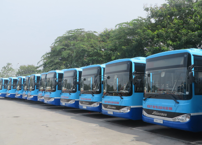 Hà Nội vận hành xe buýt chống kẹp cửa cho tuyến 09 - Ảnh 1