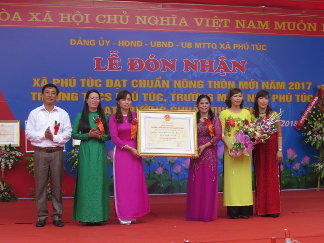 Huyện Phú Xuyên: Phú Túc đón nhận xã đạt chuẩn nông thôn mới - Ảnh 2