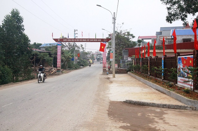 Nâng cấp mở rộng hai tuyến tỉnh lộ qua huyện Quốc Oai - Ảnh 1