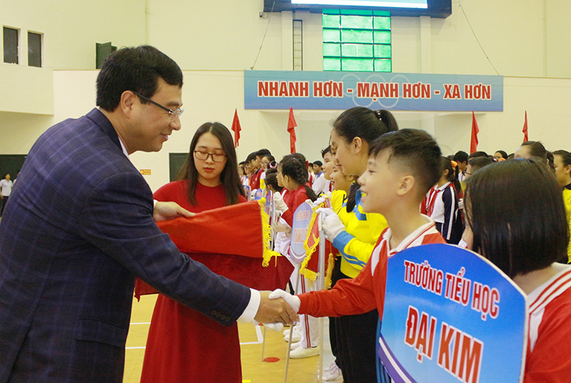 Khai mạc Hội khỏe Phù Đổng quận Hoàng Mai năm học 2019 – 2020 - Ảnh 5