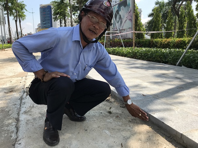 Hà Nội: Không sử dụng đá vỡ, sứt để lát vỉa hè đường Phạm Văn Đồng - Ảnh 2