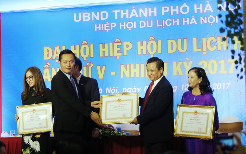 Ông Nguyễn Mạnh Thản được bầu làm Chủ tịch Hiệp Hội Du lịch Hà Nội - Ảnh 1