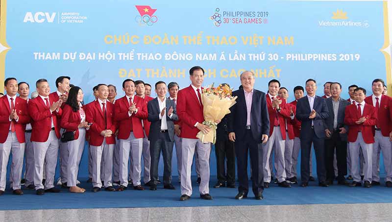 Đoàn Thể thao Việt Nam lên đường dự SEA Games 30 - Ảnh 1