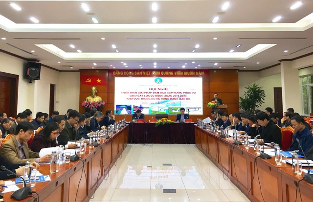 Nguy cơ thiếu nước vụ Đông Xuân, Bộ Nông nghiệp họp khẩn với 11 tỉnh thành - Ảnh 1