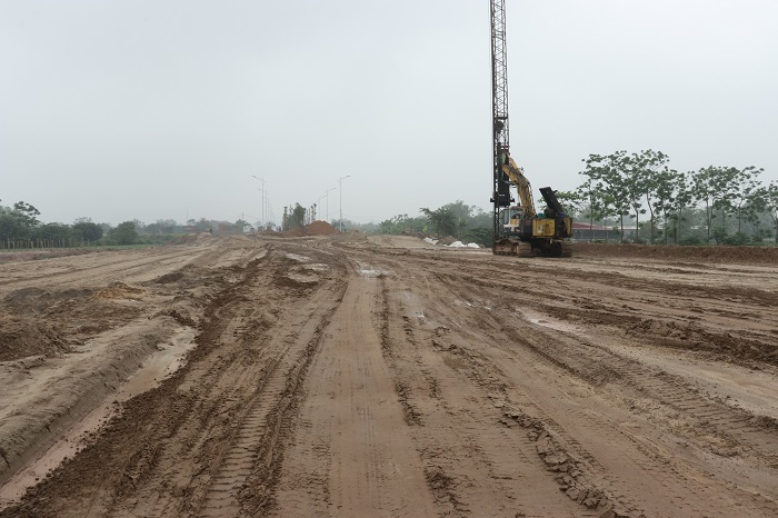 Toàn cảnh tuyến đường qua Khu đô thị Mường Thanh Thanh Hà sắp hoàn thành - Ảnh 6