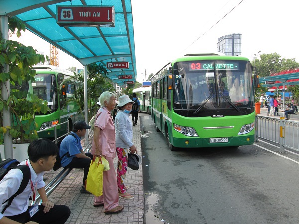 TP Hồ Chí Minh: Người dân được miễn vé xe buýt dịp lễ 30/4 và 1/5 - Ảnh 1