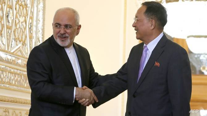 Bộ trưởng Ngoại giao Triều Tiên thăm Iran đúng ngày Mỹ tái áp đặt lệnh trừng phạt - Ảnh 1
