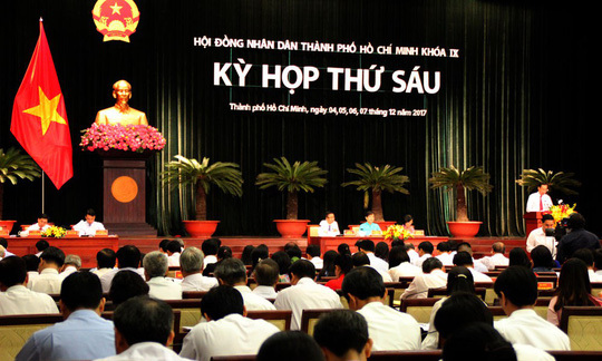 Khai mạc kỳ họp thứ 6, HĐND TP Hồ Chí Minh khóa IX - Ảnh 1