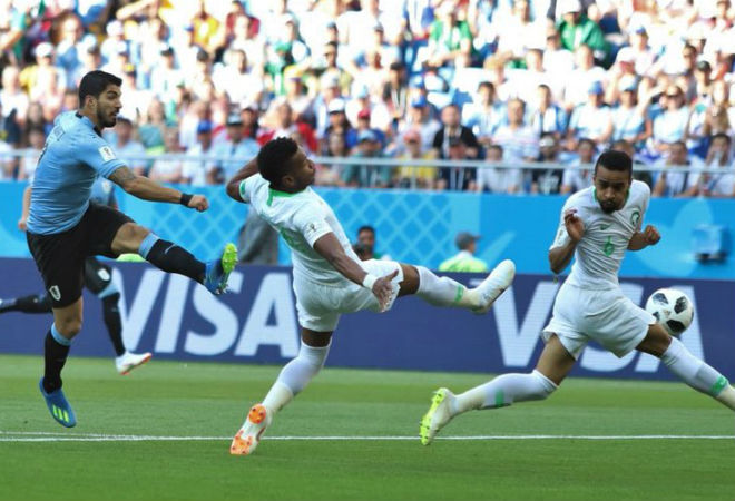 Uruguay - Saudi Arabia: Suarez tỏa sáng chiến thắng nhẹ nhàng - Ảnh 1