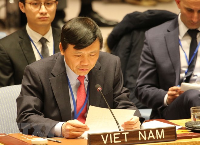 Việt Nam kêu gọi LHQ thúc đẩy sự tuân thủ các nghị quyết về Trung Đông - Ảnh 1
