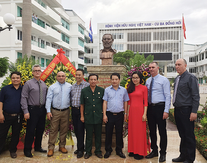 Khánh thành tượng đài lãnh tụ Fidel Castro - Ảnh 1