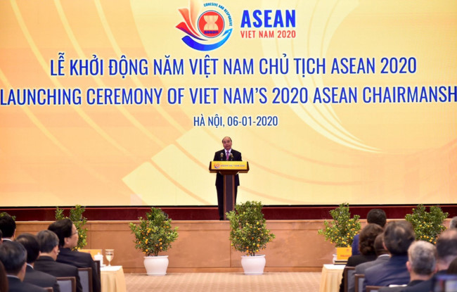 Lễ Khởi động Năm Chủ tịch ASEAN 2020: Việt Nam chính thức đảm nhận trọng trách lớn - Ảnh 1