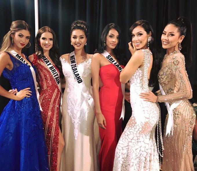 Nguyễn Thị Loan tự tin khoe "cơ thể vàng" tại Hoa hậu Hoàn vũ - Ảnh 5
