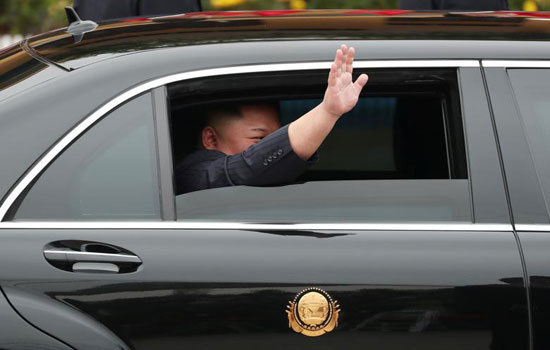 Hình ảnh Chủ tịch Triều Tiên Kim Jong Un đến thăm Việt Nam nổi bật trên truyền thông quốc tế - Ảnh 7