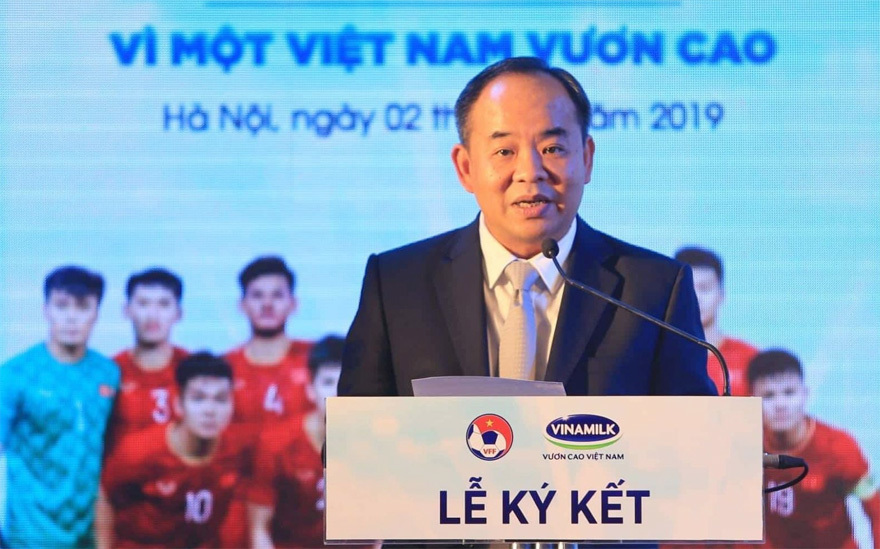 Vinamilk tài trợ chính cho các đội tuyển bóng đá quốc gia Việt Nam - Ảnh 2