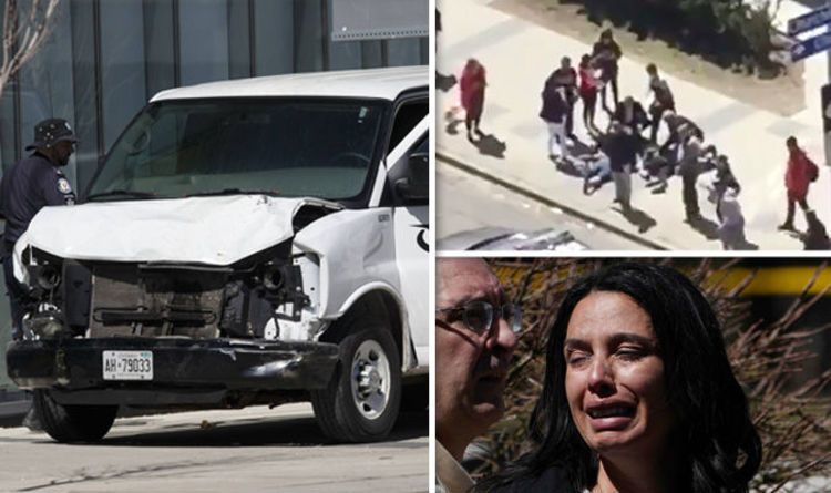 Hiện trường vụ tấn công lao xe làm 9 người thiệt mạng ở Canada - Ảnh 5